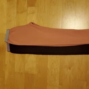 Purple & Pink Thick Heavy Lined Girls Leggings Korea 2XL